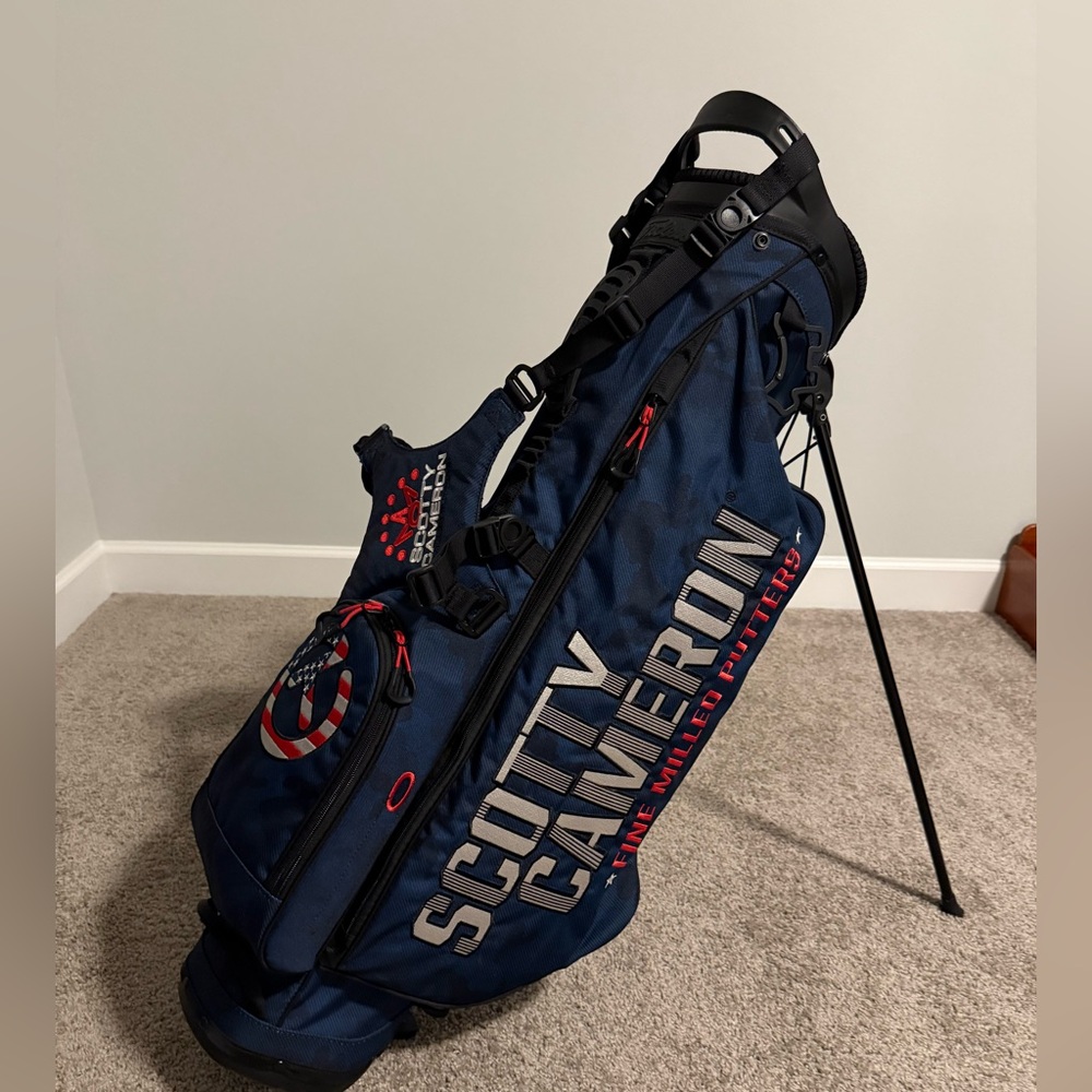 Scotty Cameron Circle T Walking Blue Golf Bag